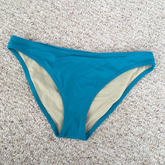 Victoria’s Secret Turquoise Full Coverage Swim Bottoms - Picture 1 of 5